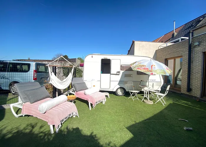 Gardencaravan Near In Area Camping Gante